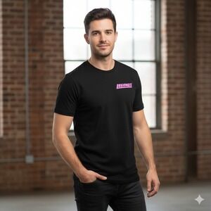 Legends Tokyo Japan Flamingo Graphic T-Shirt Mens Medium Black‎